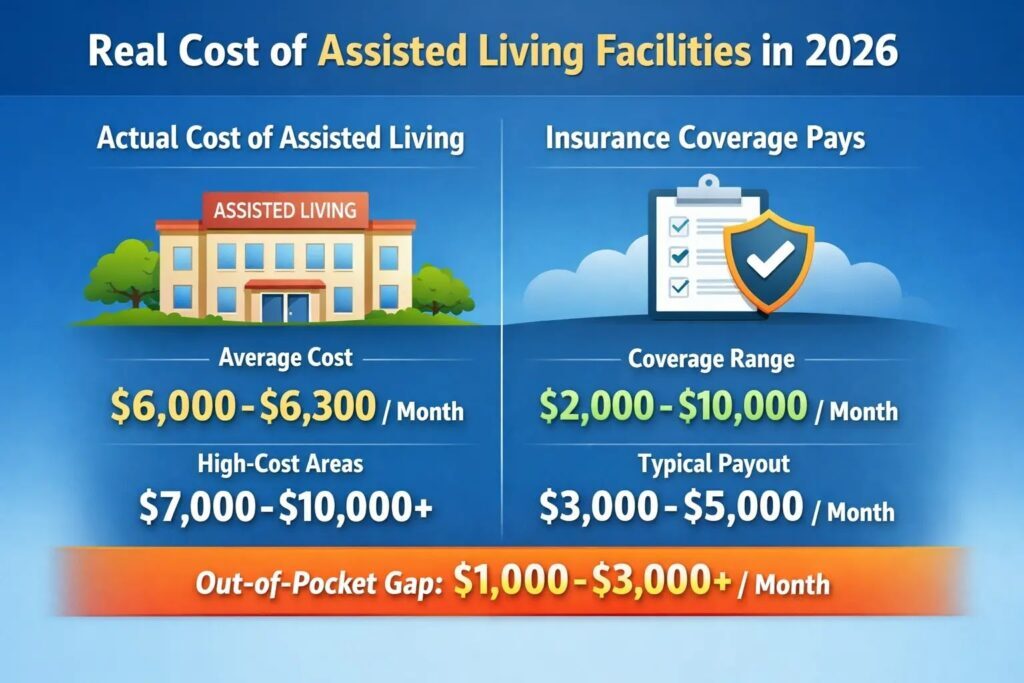 Real Cost of Assisted Living Facilities (What Insurance Covers)