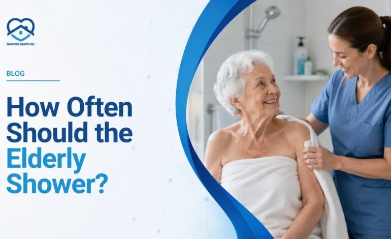 How Often Should the Elderly Shower