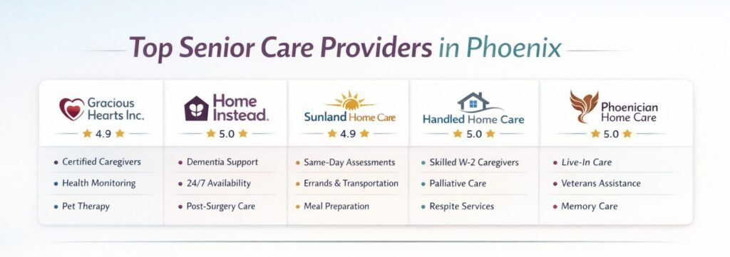 Top-Rated Home Care Services in Phoenix
