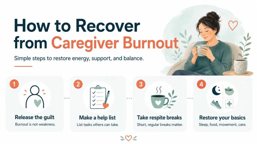 How to Recover from Caregiver Burnout?